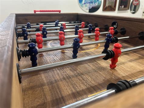 Foosball Table Custom Foosball Table Meets Luxury Gaming Unique Game Room Addition - Etsy