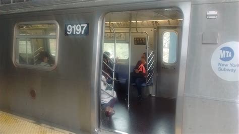 Nyc Subway Hd Riding R B Alstom N Train Youtube