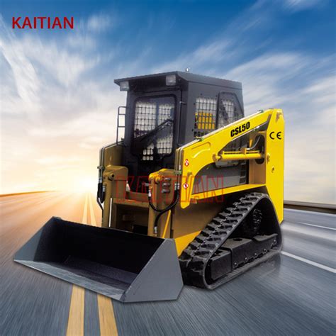 Kaitian Chinese Manufacturer Compact Track Loader CSL50 Crawler Skid ...