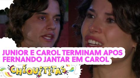 Carol E Junior Terminam Ap S Fernando Janta Carol Chiquititas