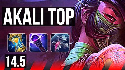 AKALI Vs DARIUS TOP Comeback 6 Solo Kills 300 Games Dominating