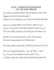 Surface Integrals Of Vector Fields Understanding Fluid Flow And