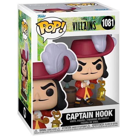 Funko Pop Disney Villains Captain Hook Atacado Collections