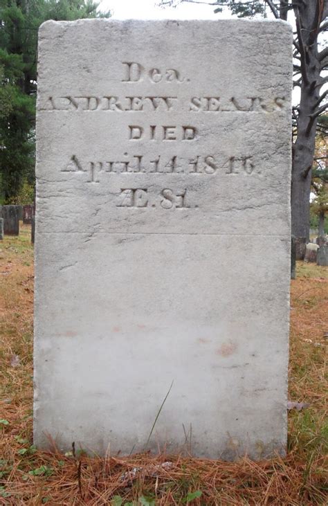 Deacon Andrew Haskell Sears Find A Grave Photos