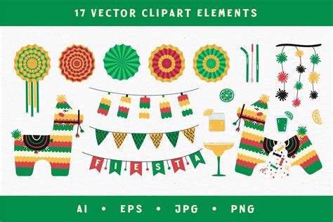 Cinco De Mayo Decorations Bundle Graphic by StasyLionet · Creative Fabrica