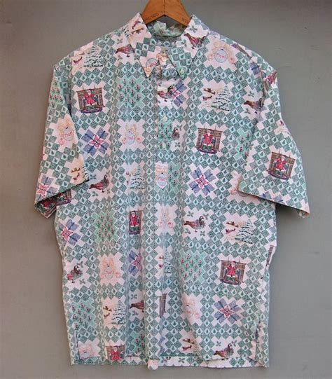 Vintage Reyn Spooner 1988 Christmas Hawaiian Shirt - Gem