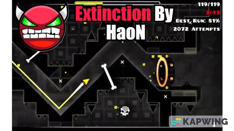 Extinction By Haon Geometry Dash Youtube