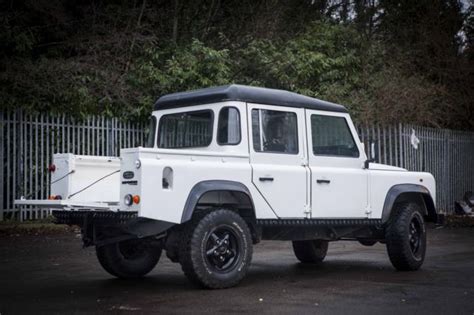 1991 Land Rover Defender 110 Double Cab Crew Cab Pick Up Lhd White