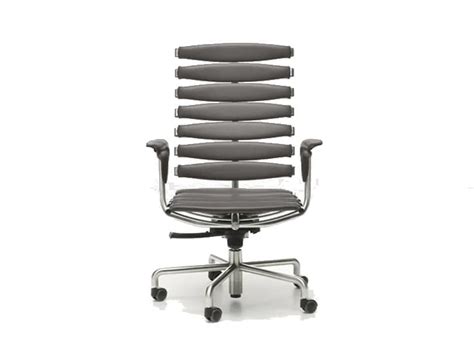 DS 2100 SKELETON Leather Office Chair With Castors Armrests And 5