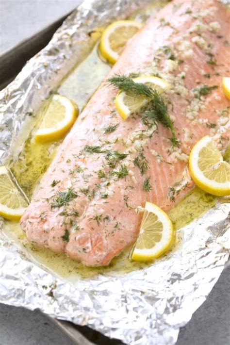 Oven Roasted Salmon Fillet Recipe : Salmon Roasted in Butter {Super Easy Recipe} | Cooking ...