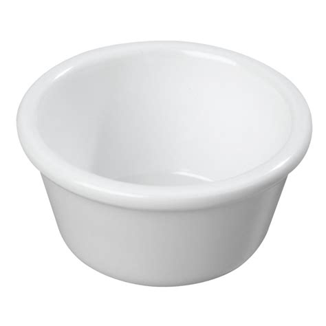 4 Oz White Smooth Melamine Ramekin 12 Pack