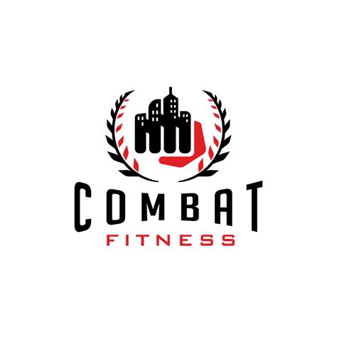 Combat Fitness—Fist City Skyline Logo Design – Logo Cowboy