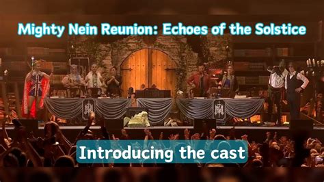 Introducing The Cast Mighty Nein Reunion Echoes Of The Solstice