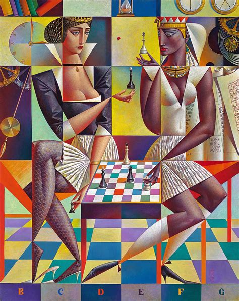 Georgy Kurasov Cubist Painter Tutt Art