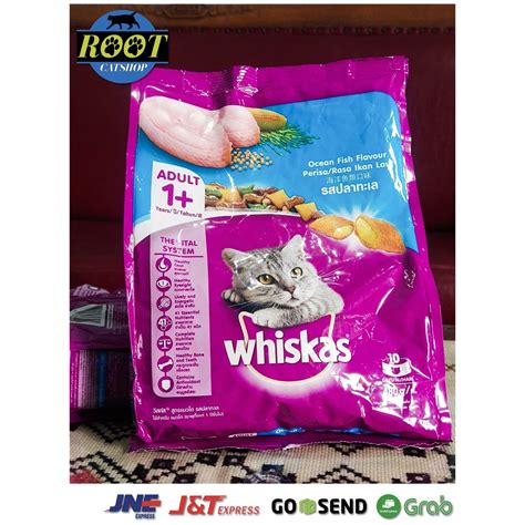 Jual Whiskas Adult Ocean Fish Flavour Gram Makanan Kering Kucing