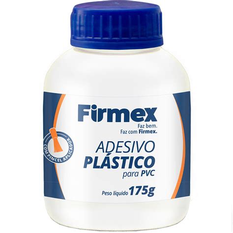 Adesivo Firmex Para Tubos De Pvc Pincel Aplicador G Em Oferta Na