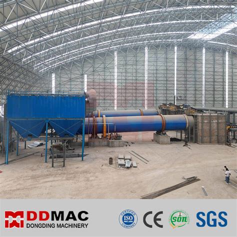 Industrial Rotary Dryer Machine For Silica Sand Sludge Iron Ore