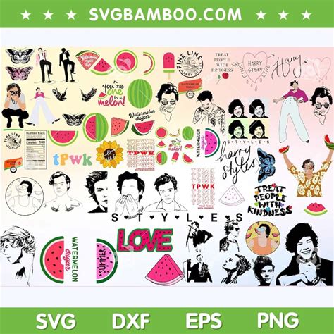 Harry Styles Svg Bundle One Direction Harry Styles Svg Bundle Love Harry Edward Styles Svg Png