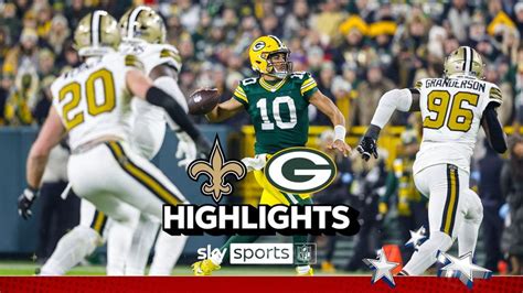 NFL results and highlights: Green Bay Packers shut out New Orleans Saints to reach playoffs ...