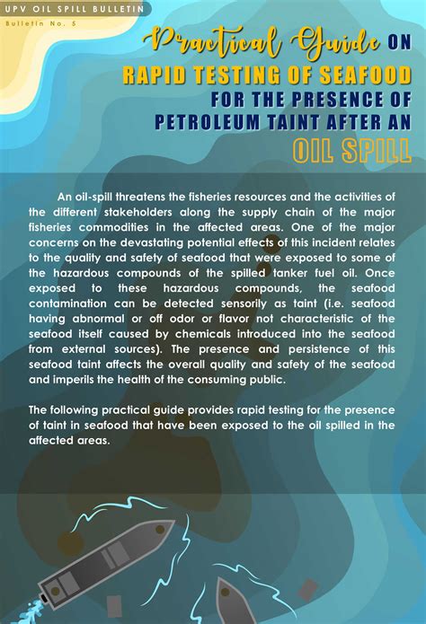 UPV OIL SPILL BULLETIN #5