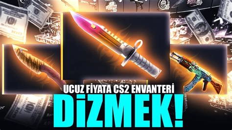 UCUZ FİYATA CS2 ENVANTER DİZMEK TOPSKİN YouTube