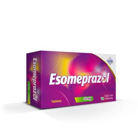 Esomeprazol Tableta Cada Tableta Contiene Esomeprazol Magn Sico