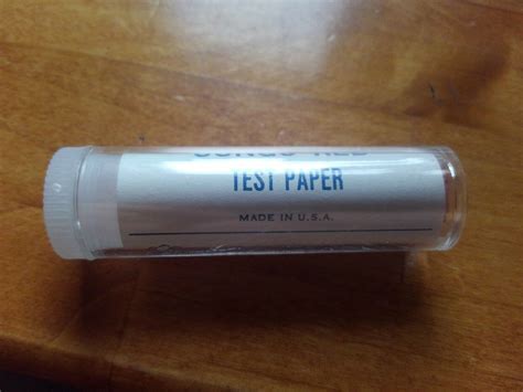 Strip Vial Fisher Scientific Co Congo Red Test Paper No Ebay