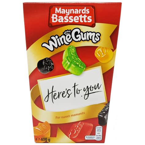 Maynards Bassetts Wine Gums Carton 400g Blightys British Store