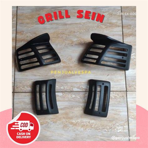 Jual Aksesoris Vespa Grill Sein Vespa PX Series Shopee Indonesia