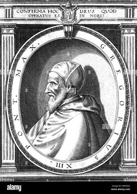 Pope Gregory Xiii Stock Photo Alamy