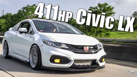 400hp Civic Lx R18 1 8l 9th Gen Turbo Car Stories 28 Youtube