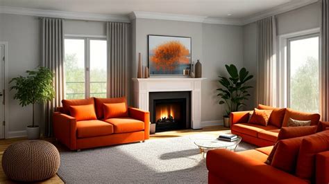 How The Colour Orange In Interior Design Can Make You Feel ♥