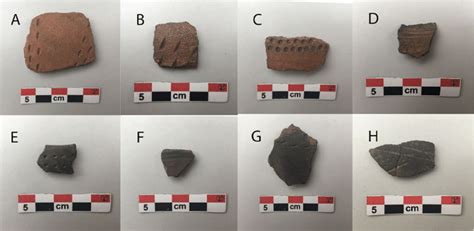 Tipos de decoración incisa registrados en el sitio SMR5 A Inciso