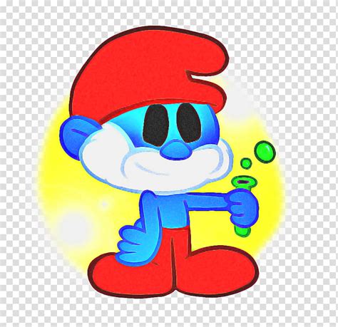 Papa Smurf Smurfette Clumsy Smurf Grouchy Smurf Smurfs Drawing