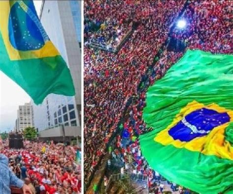 Notícias Presidente Lula homenageia a Bandeira do Brasil e diz que é