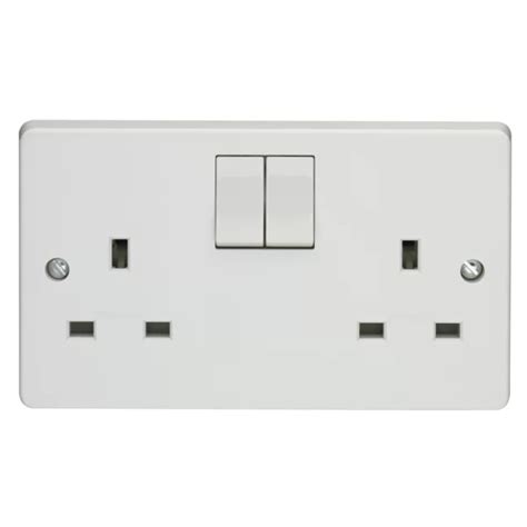 Crabtree 4306 White Moulded Sockets And Accessories Shop4 Electrical