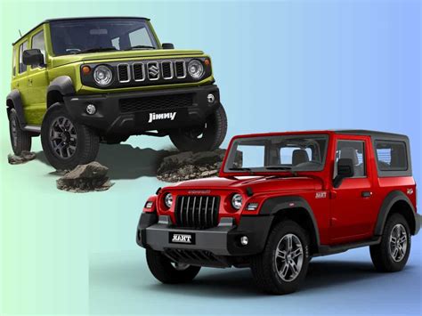 Maruti Jimny Vs Mahindra Thar ऑफ रोड कार खरीदनी है तो किसे चुने यहां