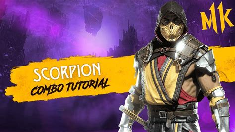 Scorpion Combo Tutorial 41 De Dano IdÉia De Crushing Blow 46 Kombat 11 Ps4 Mk11