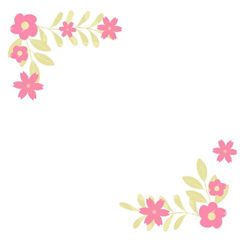 Free Corner Floral Border Clipart - Download in Illustrator | Template.net