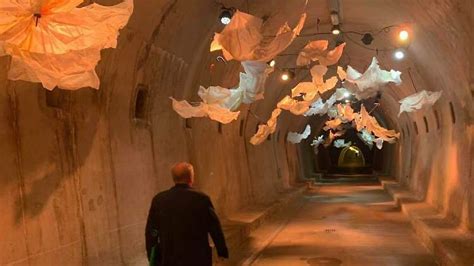 New art installation in Grič Tunnel in central Zagreb