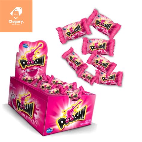 Chiclete Poosh Sabor Tutti Frutti C Un Arcor Shopee Brasil