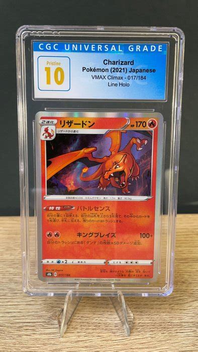 The Pok Mon Company Graded Card Cgc Pristine Charizard Catawiki