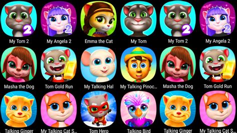 My Talking Angela My Talking Tom My Talking Hal My Talking