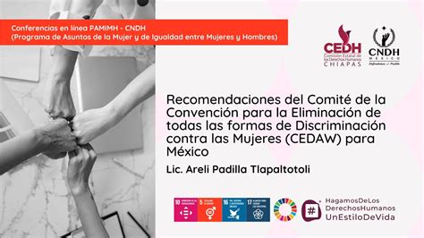 Recomendaciones Del Comité De La Cedaw Para México Por Areli Padilla