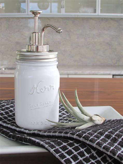 26 Unique Mason Jar Soap Dispenser Diys With Instructions Guide Patterns