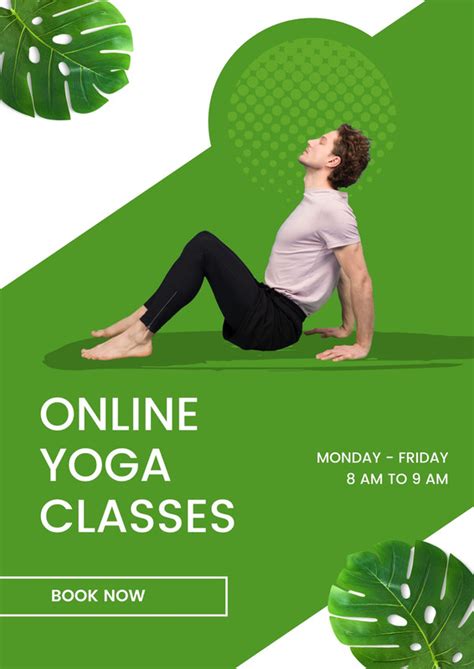 Page 9 Free Customizable And Printable Yoga Flyer Templates Canva