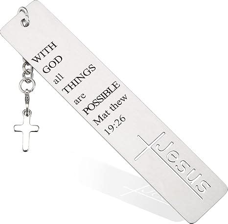 Amazon Inspirational Christian Bible Verse Bookmark Gifts For