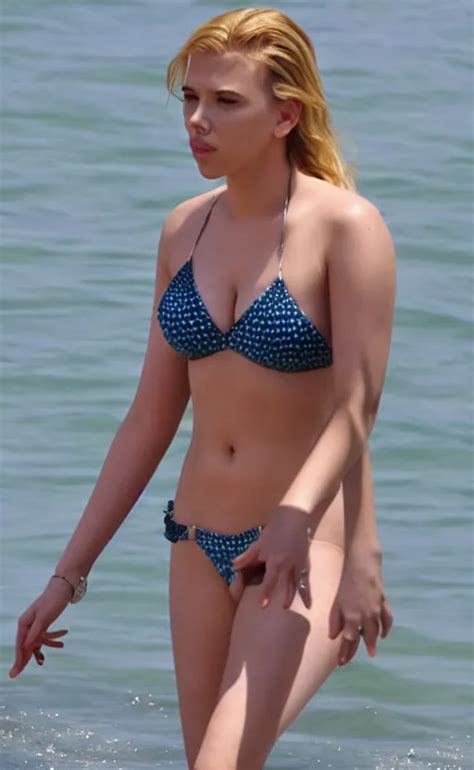 Scarlett Johansson In Bikini Highly Realistic Stable Diffusion Openart