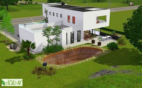 Modern house - The Sims 3 Catalog