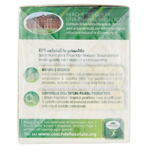 L Angelica Le Tisane Nutraceutica Finocchio 20 Filtri 40 G NonPesa It